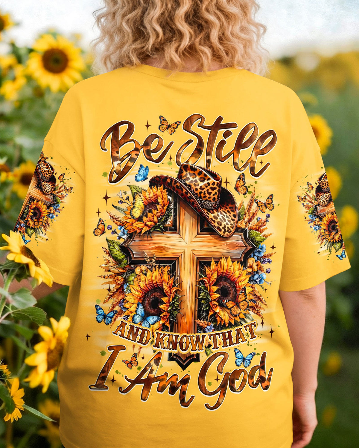Be Still And Know That I Am God Women's All Over Print Shirt - Tyqy1906262