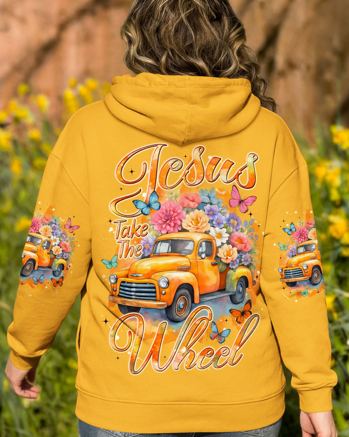 Jesus Take The Wheel Women's All Over Print Shirt - Tyqy2703261