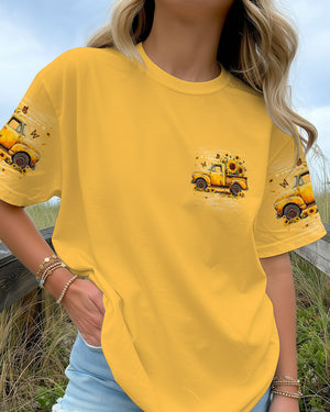 Jesus Take The Wheel Sunflowers Women's All Over Print Shirt - Yhhg1610253