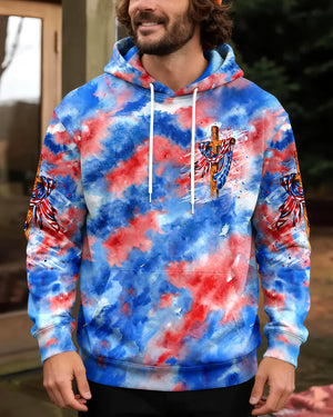 Stand For The Flag Kneel For The Cross Men's All Over Print Shirt  - Tlhg0306263