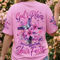 God's Plans Are Greater Than Your Fears Women's All Over Print Shirt - Tyqy2906262