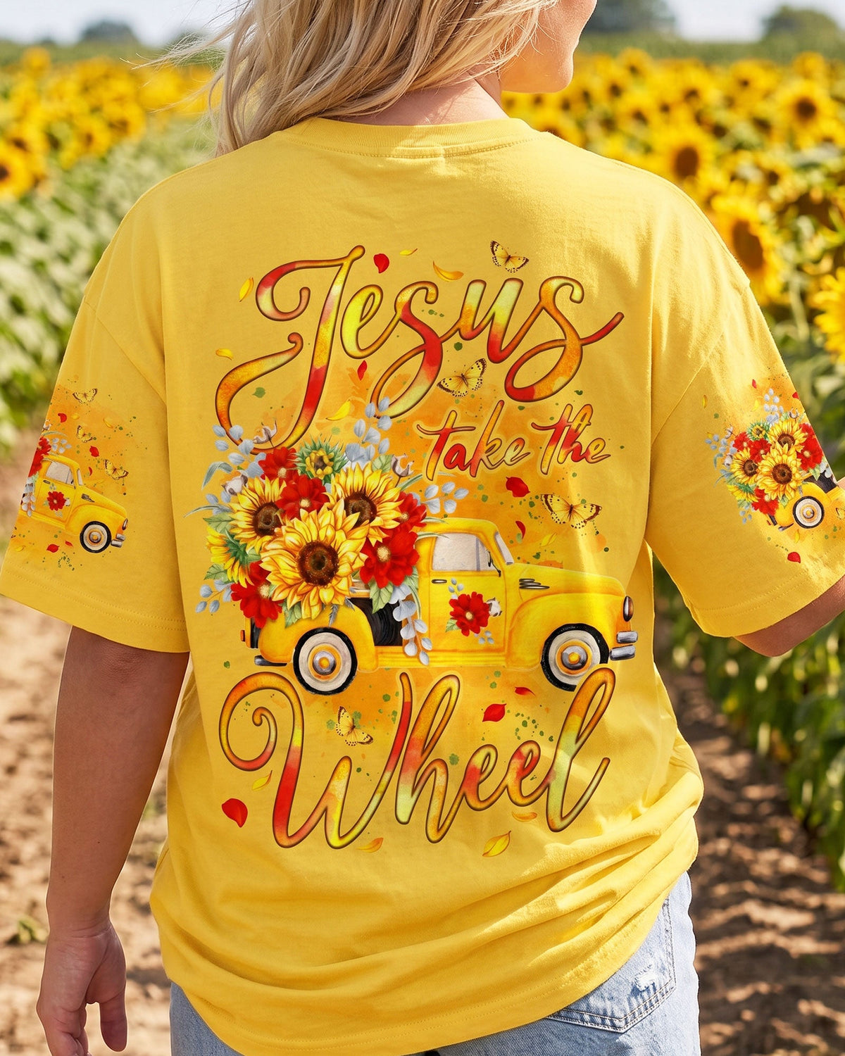 Jesus Take The Wheel Women's All Over Print - Tyqy1107261