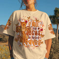 Fall For Jesus Autumn Women's All Over Print Shirt   - Tlnz3107251