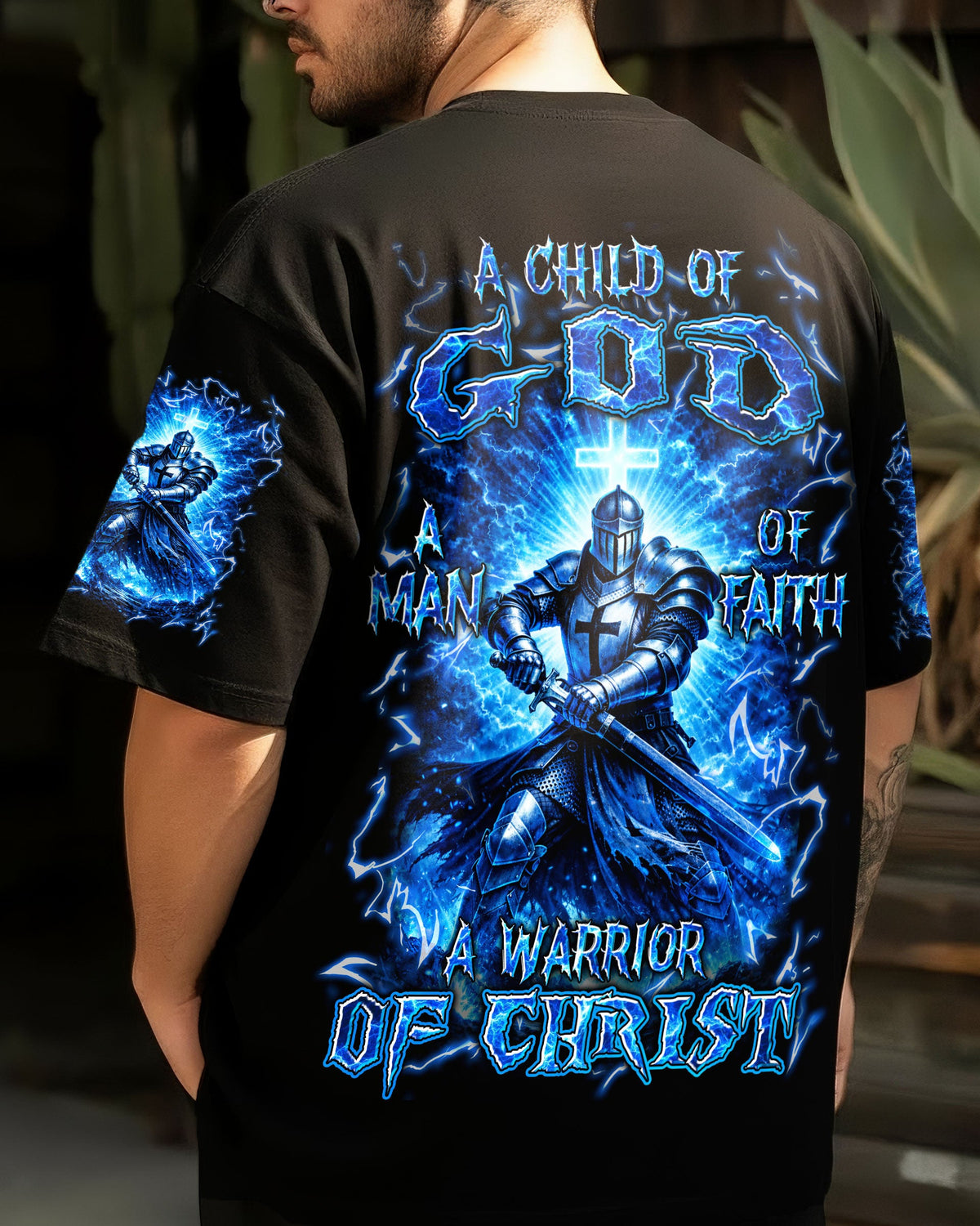 A Warrior Of Christ Men's All Over Print Shirt - Yhln2602261