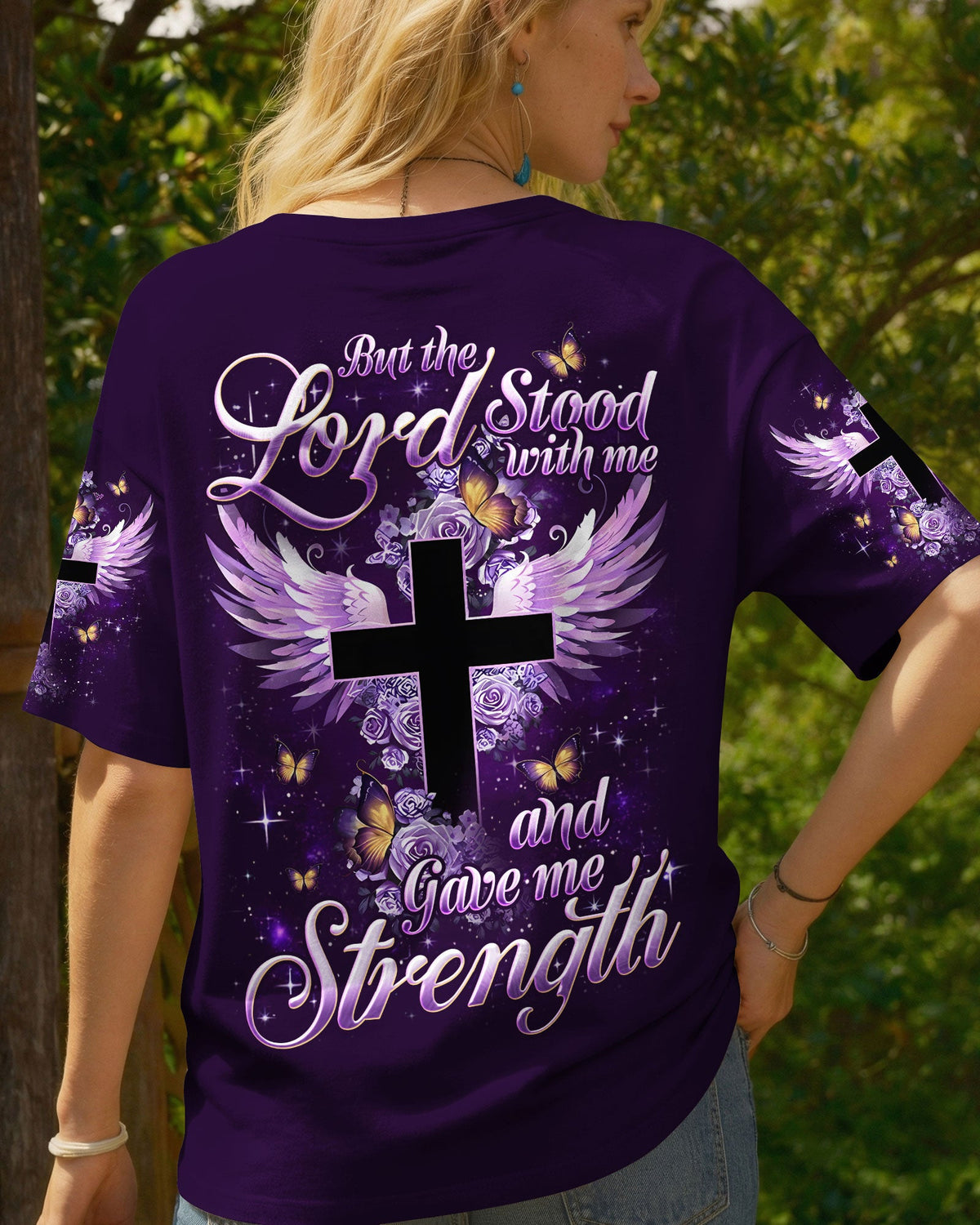 Lord Stood With Me Women's All Over Print Shirt - Tyqy0703261
