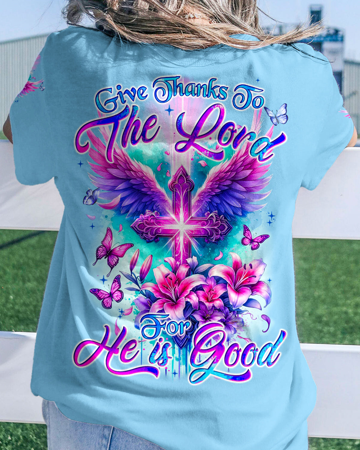 Give Thank To The Lord Women's All Over Print Shirt - Tyqy0801243
