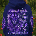 I Can Do All Things Lion Women's All Over Print Shirt - Tyqy0909251