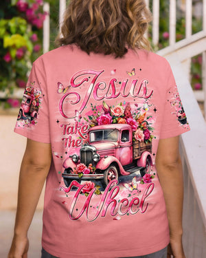 Jesus Take The Wheel Women's All Over Print Shirt - Tyqy2003261