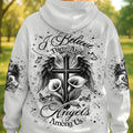 I Believe There Are Angels Among Us Wings Women's All Over Print Shirt - Yhhg0707254