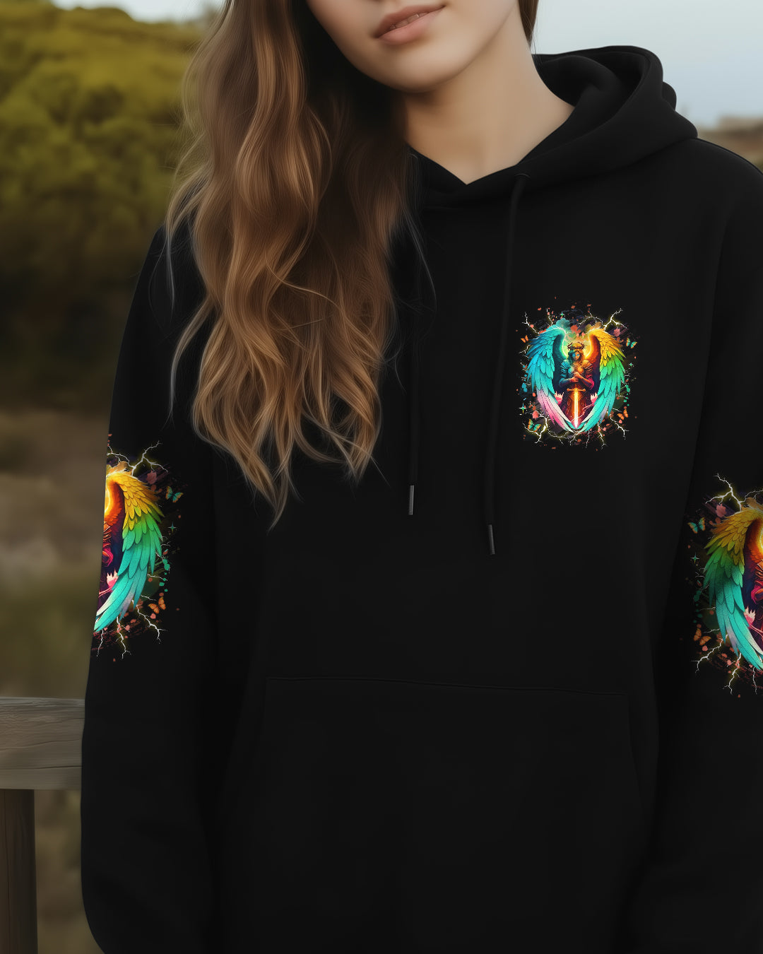 A Child Of God A Woman Of Faith Women's All Over Print Shirt - Yhhg241123