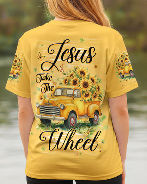 Jesus Take The Wheel Women's All Over Print Shirt - Yhhg0912253