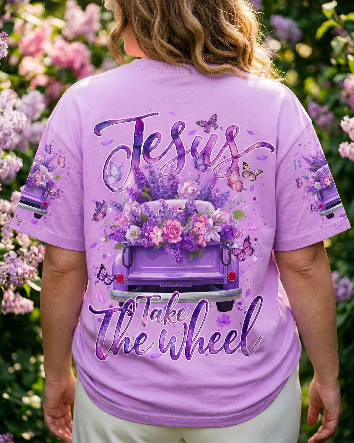 Jesus Take The Wheel Women's All Over Print Shirt - Tyqy2506262