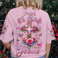 Just A Girl Who Loves Jesus Women's All Over Print Shirt - Tlnz0211234