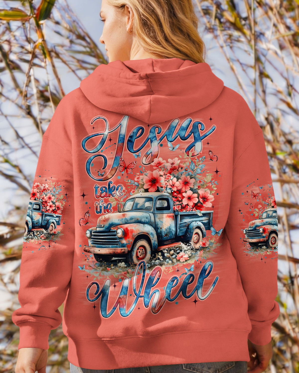 Jesus Take The Wheel Women's All Over Print Shirt - Tyqy0204262