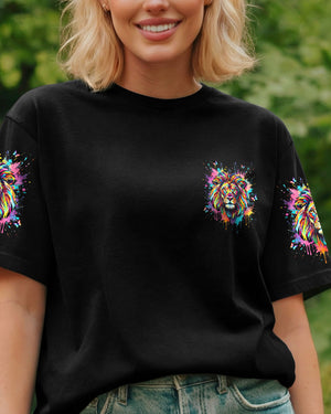 Blessed By God Lion Women's All Over Print Shirt - Tyln0907261