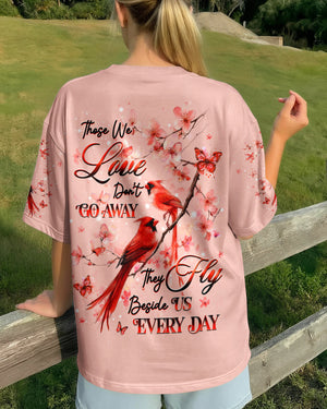 Those We Love Don’t Go Away Cardinal Women's All Over Print Shirt - Tlhg1604263