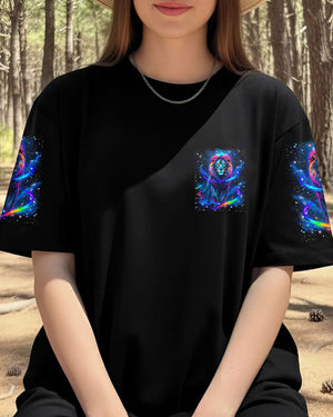 Blessed By God Lion Women's All Over Print Shirt - Yhln2412251