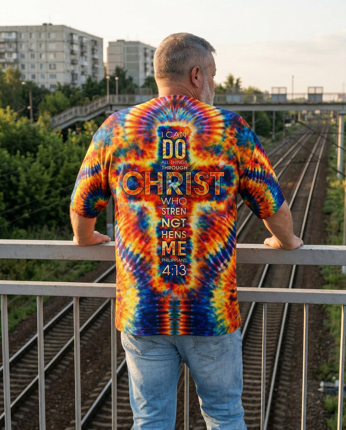 I Can Do All Things Swirl Men's All Over Print Shirt - TM3003261