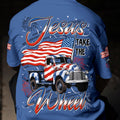 Jesus Take The Wheel Men's All Over Print Shirt - Tyln0206261