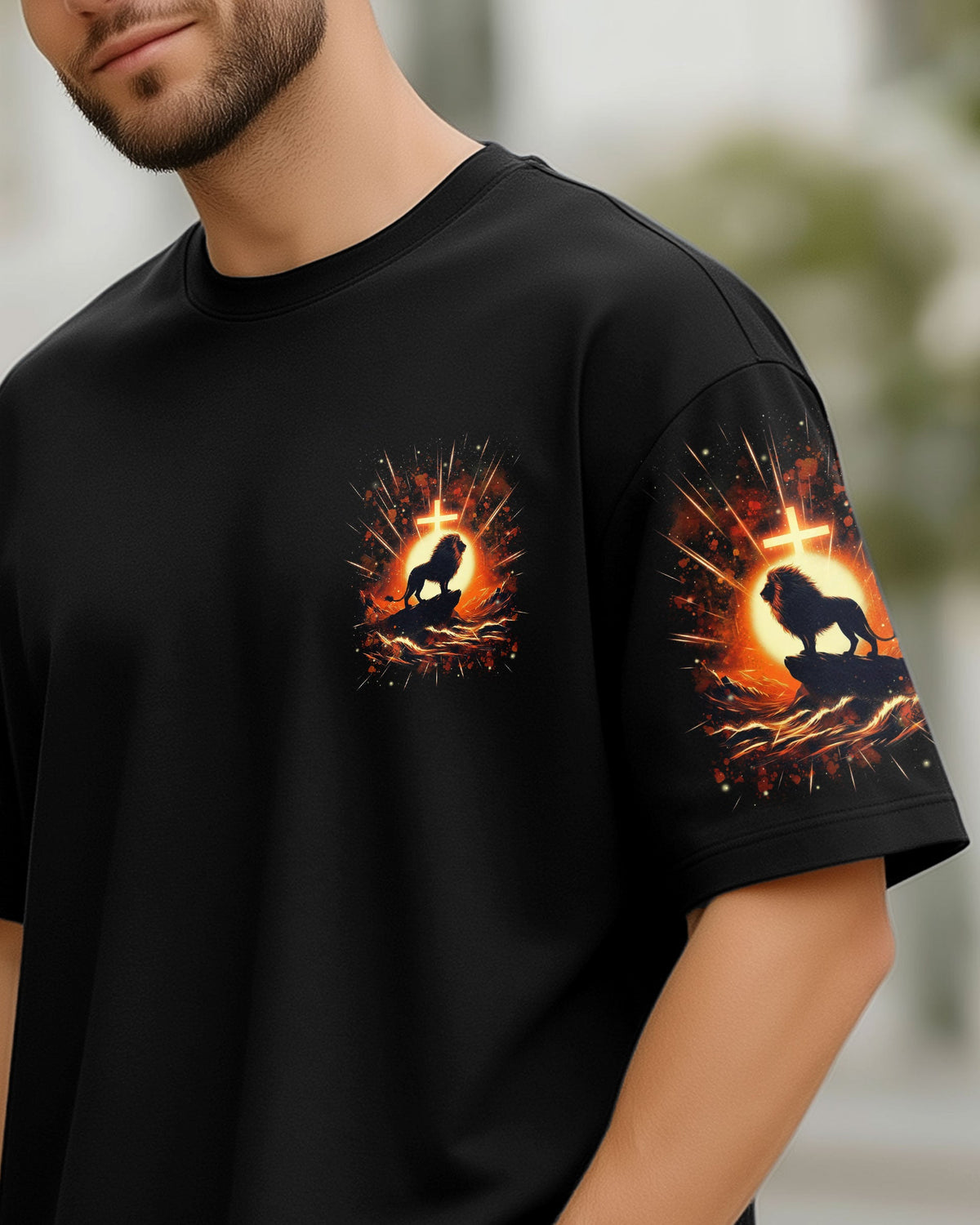 Even In The Darkness Lion Men's All Over Print Shirt -Yhln3001262