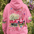 Jesus Take The Wheel Daisy Truck Women's All Over Print Shirt - Tyqy0308262