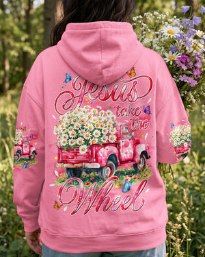 Jesus Take The Wheel Daisy Truck Women's All Over Print Shirt - Tyqy0308262