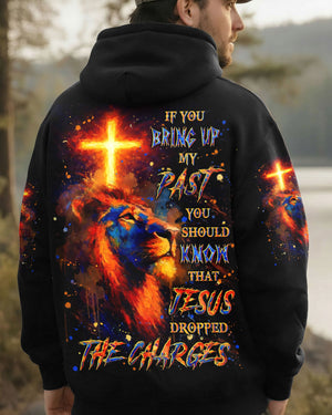 Jesus Dropped The Charges Lion Men's All Over Print Shirt - Yhln110262