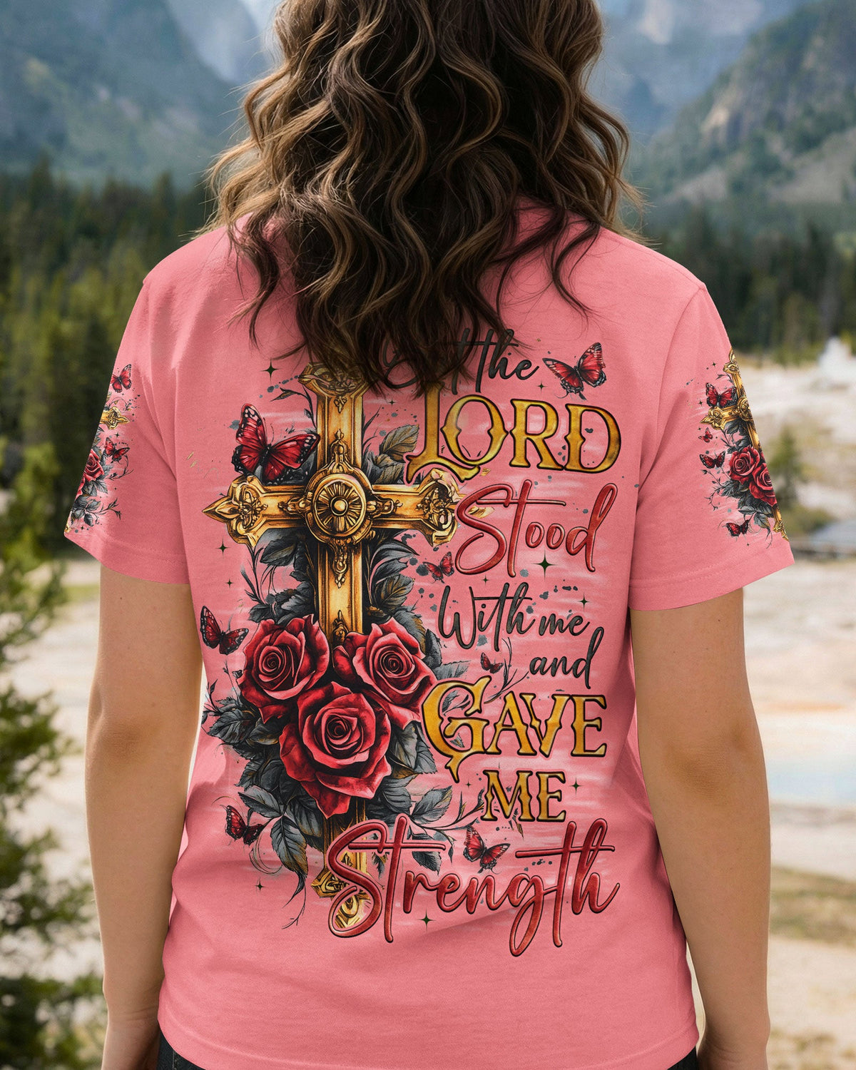 Lord Stood With Me Women's All Over Print Shirt - Tyqy1301251