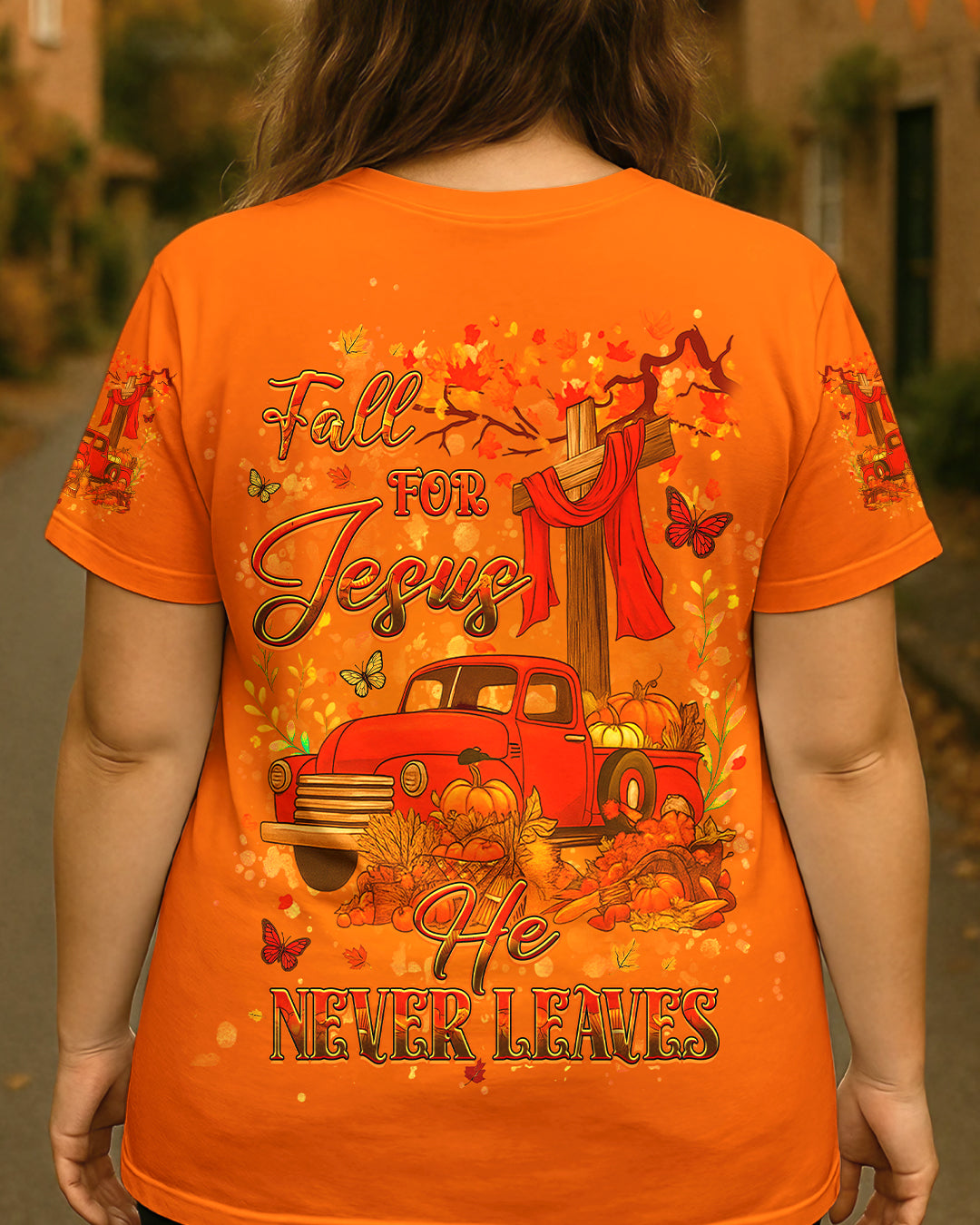 Fall For Jesus Women's All Over Print Shirt - Yhhg0108254