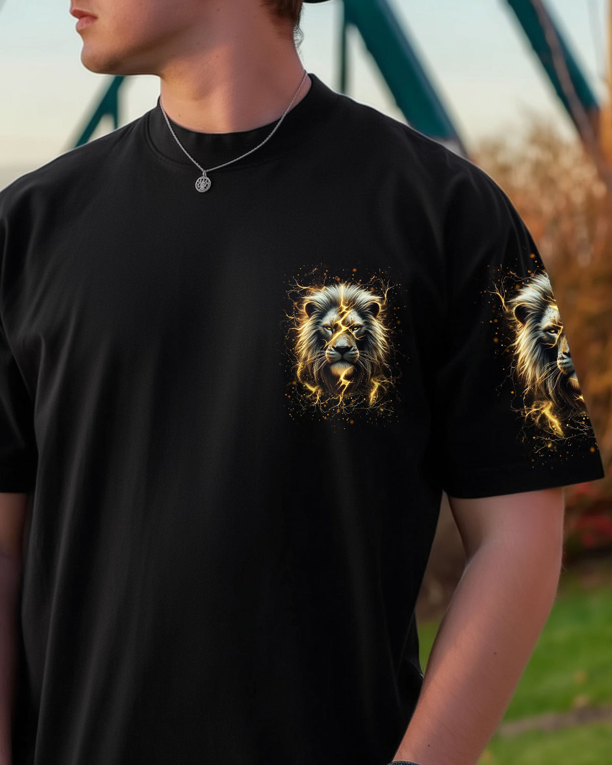 The Reason I’m Old And Wise Lion Men's All Over Print Shirt - Yhln2612253