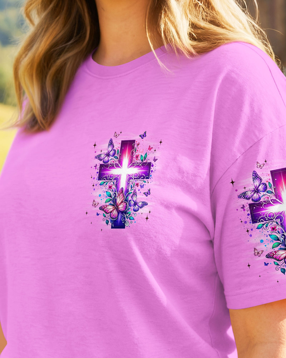 Trust God In The Storm Women's All Over Print Shirt - Tyqy2206262