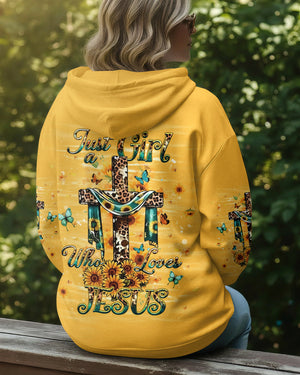 Just A Girl Who Loves Jesus Women's All Over Print Shirt - Yhhg2612251