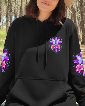 Blessed By God Cross Women's All Over Print Shirt - Tyqy1110253