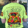 Jesus Take The Wheel Watermelon Women's All Over Print Shirt - Tytd2103243
