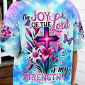 The Joy Of The Lord Is My Strength Women's All Ove Print Shirt - Tytd1607244