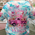 Jesus Take The Wheel Tie Dye Women's All Over Print Shirt - Tytd1403244