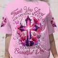 Thank You Lord For Opening My Eyes Women's All Over Print Shirt - Tytd2305241