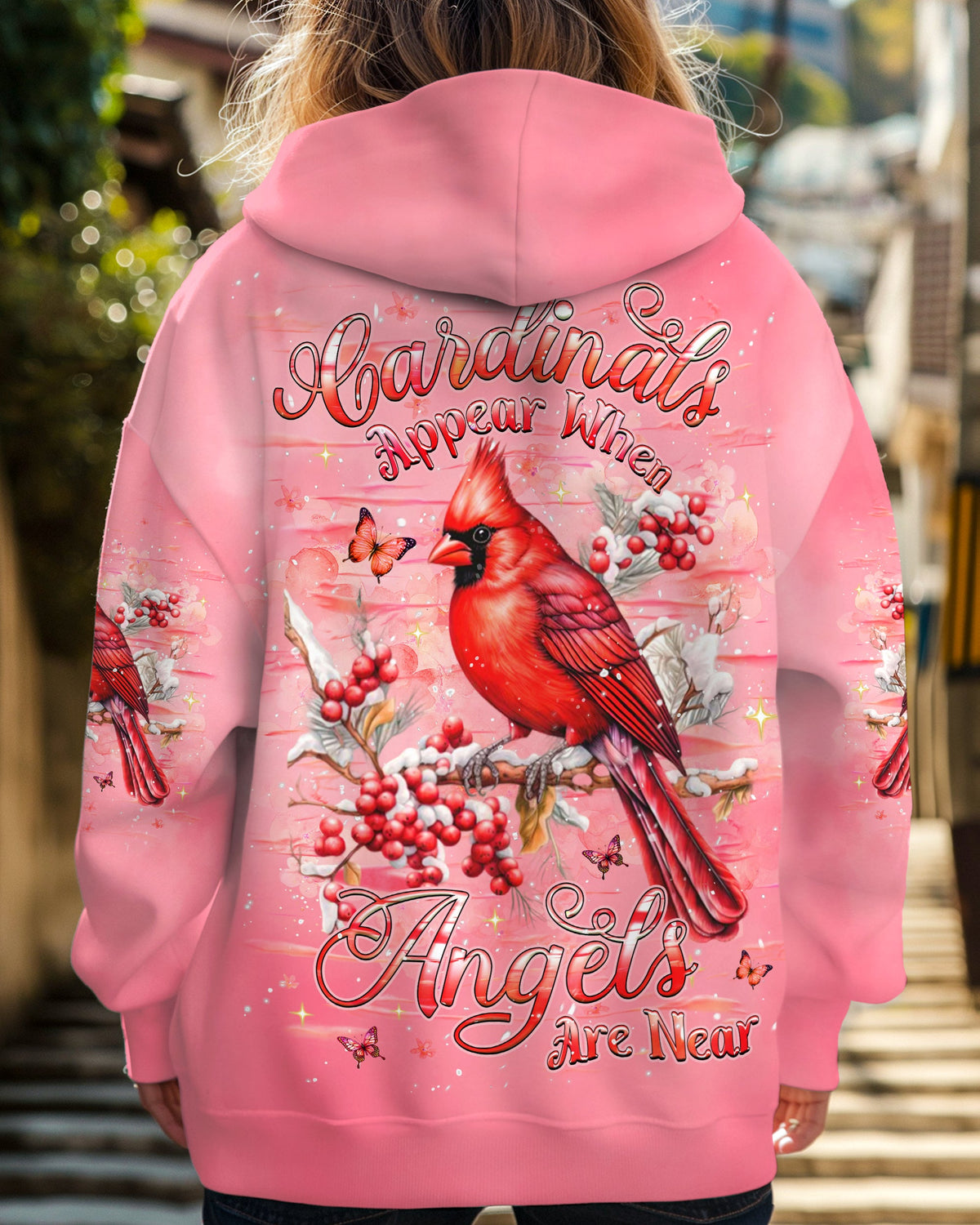 When Cardinals Appear Angels Are Near Women's All Over Print Shirt - Yhhg0801254