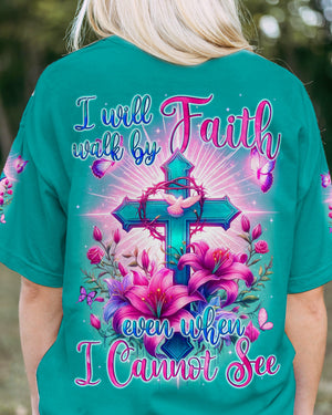 I Will Walk By Faith Women's All Over Print Shirt - Tyqy0805243