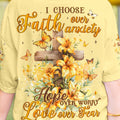 I Choose Faith Hope Love Women's All Over Print Shirt - Tyqy1204244