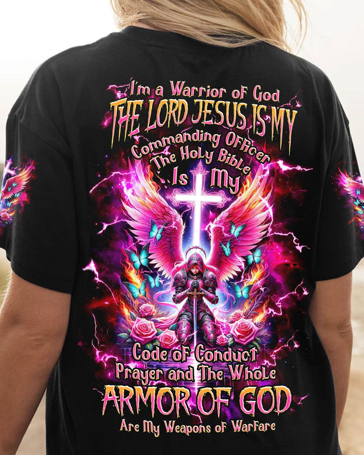 I'm A Warrior Of God Women's All Over Print Shirt - Tlnz2204243