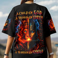 A Child Of God A Woman Of Faith Women's All Over Print Shirt -  Tlnz1606254