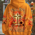 Fall For Jesus He Never Leaves Women's All Over Print Shirt - Tlnz0808244