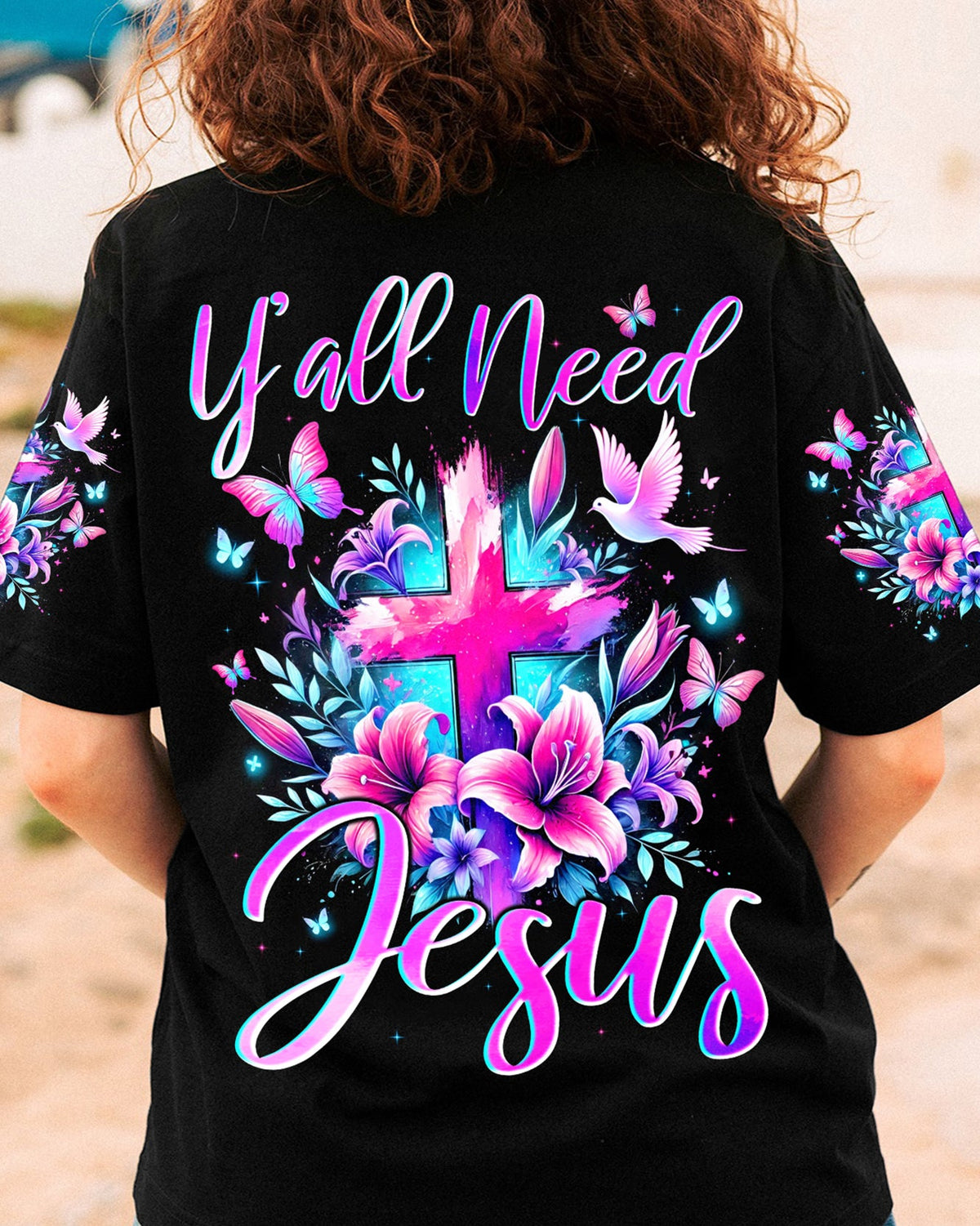 Y'all Need Jesus Women's All Over Print Shirt - Tyqy1307242