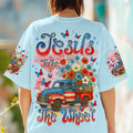 Jesus Take The Wheel Women's All Over Print Shirt  - Tlnz1205252