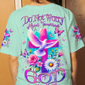 Do Not Worry About Tomorrow Women's All Over Print Shirt - Tlnz2407243