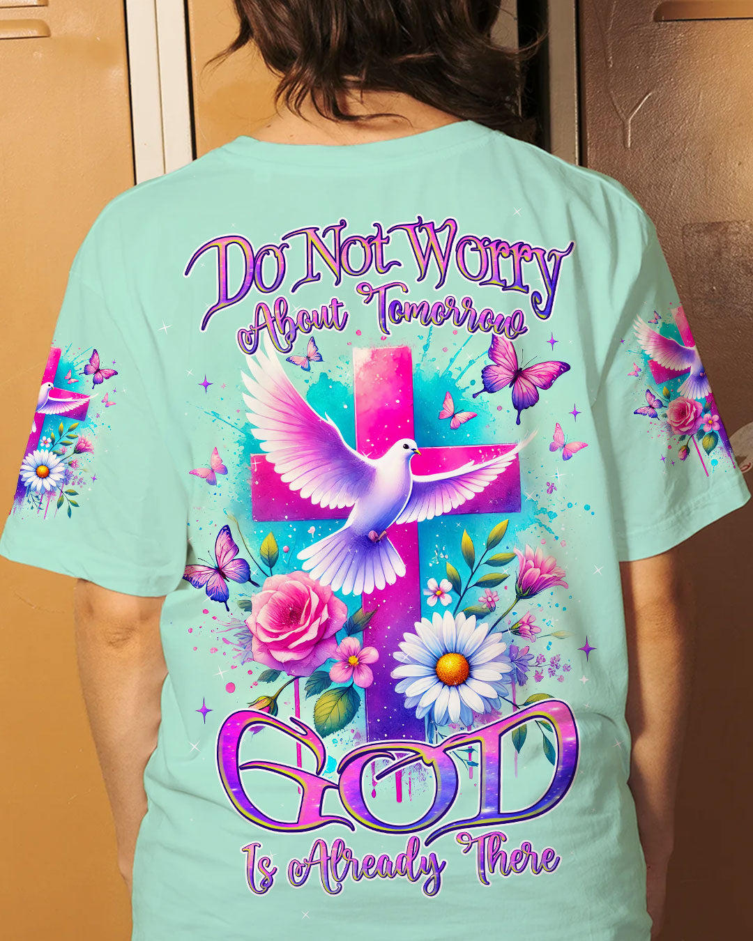 Do Not Worry About Tomorrow Women's All Over Print Shirt - Tlnz2407243