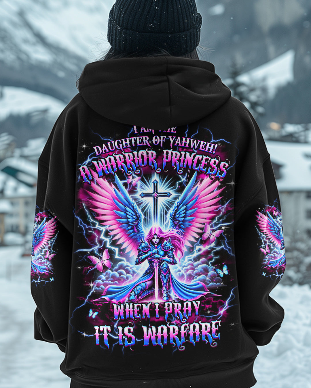 I Am The Daughter Of Yahweh Women's All Over Print Shirt - Yhhg1912244