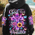 With God All Things Are Possible Women's All Over Print Shirt - Tlnz2409243