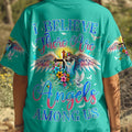 I Believe There Are Angels Among Us Women's All Over Print Shirt - Tyqy1208241